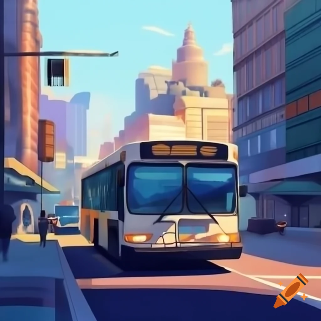 Spot the differences in two pictures of a busy city with transportation