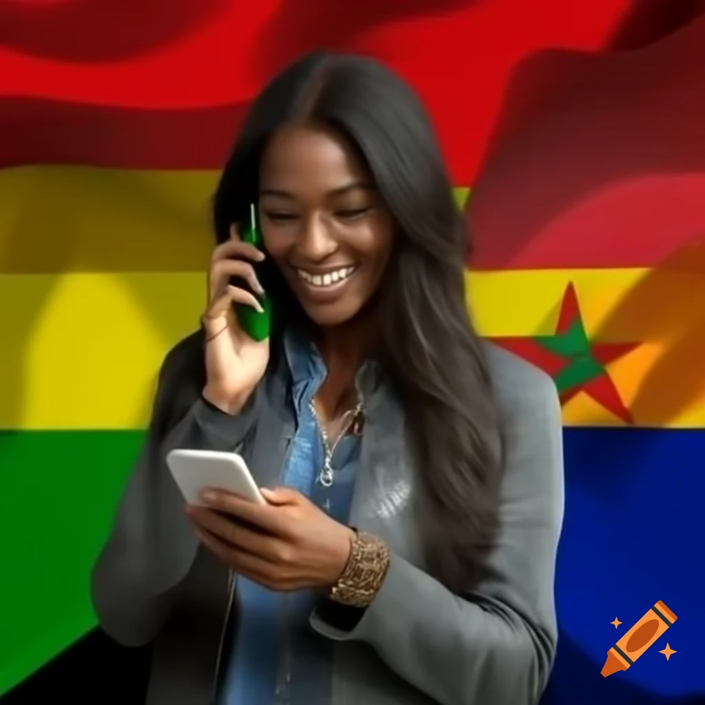 person-with-burkina-faso-flag-colors-holding-a-smartphone-on-craiyon