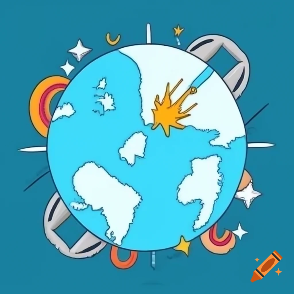 Creative climate change awareness poster