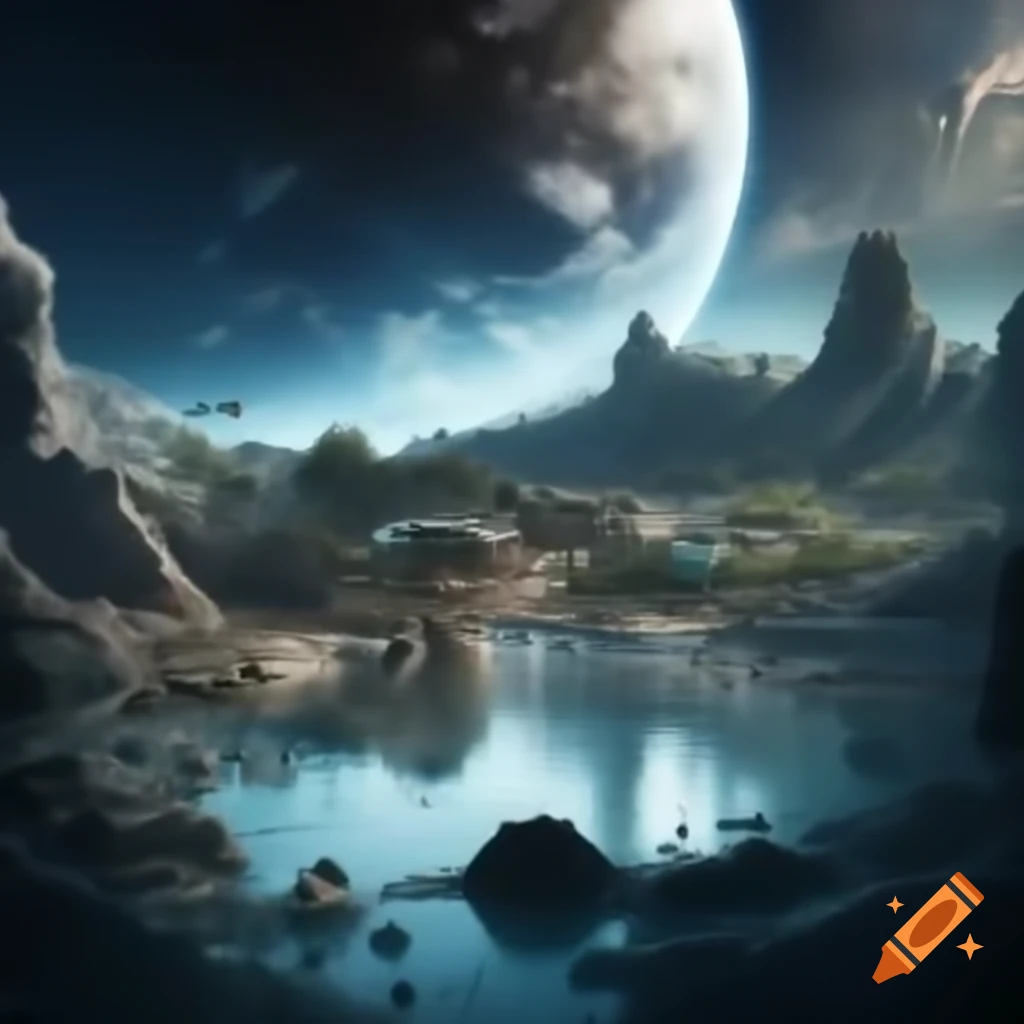 New water-covered planet featuring the largest aqua park