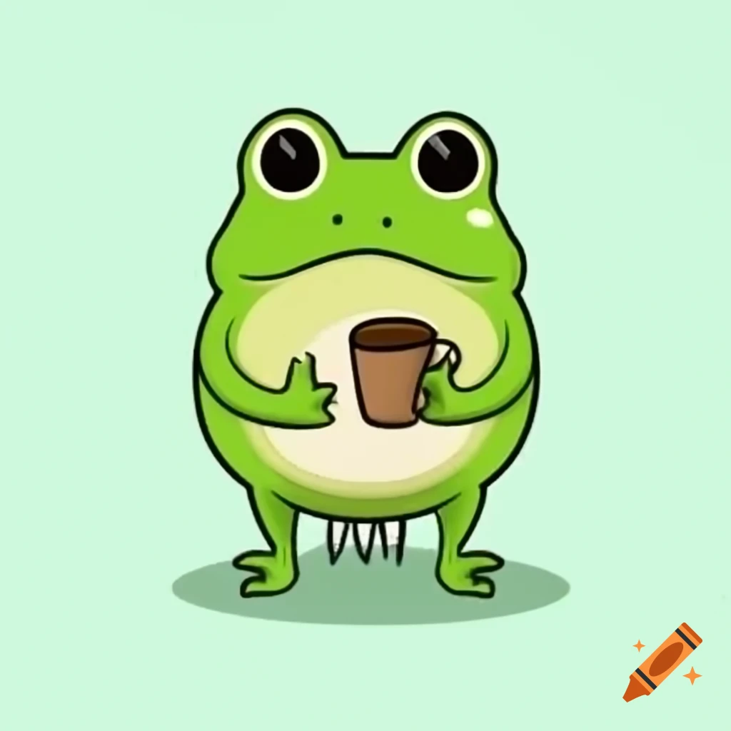kermit-the-frog-in-futuristic-outfit-with-a-coffee-cup-on-craiyon