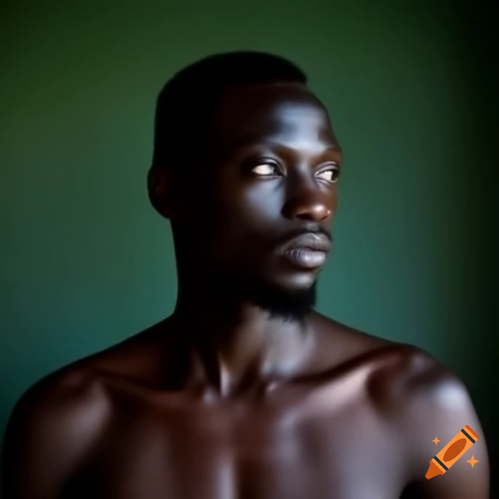 Blurred portrait of a man