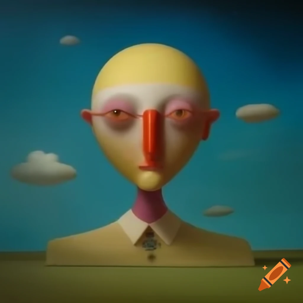 Surrealist art featuring dreamlike imagery