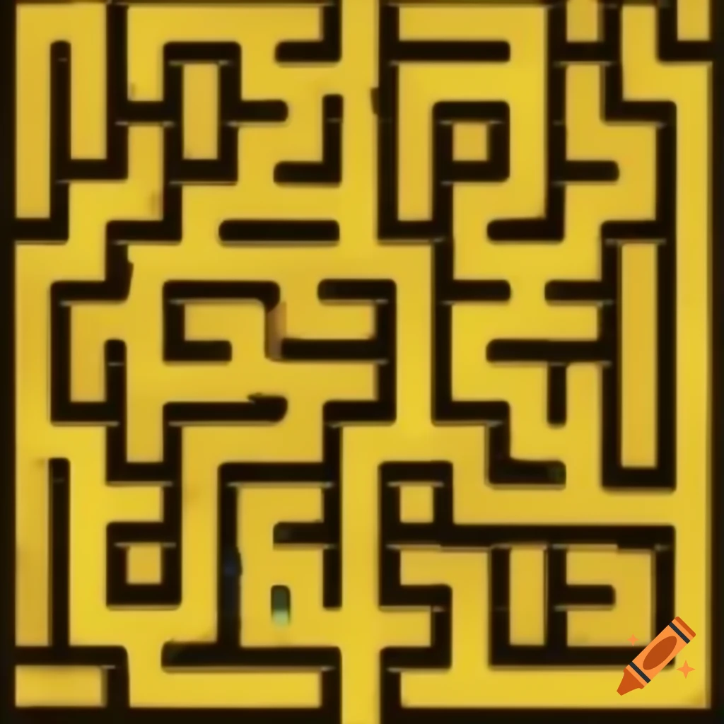 Simple maze designed for children