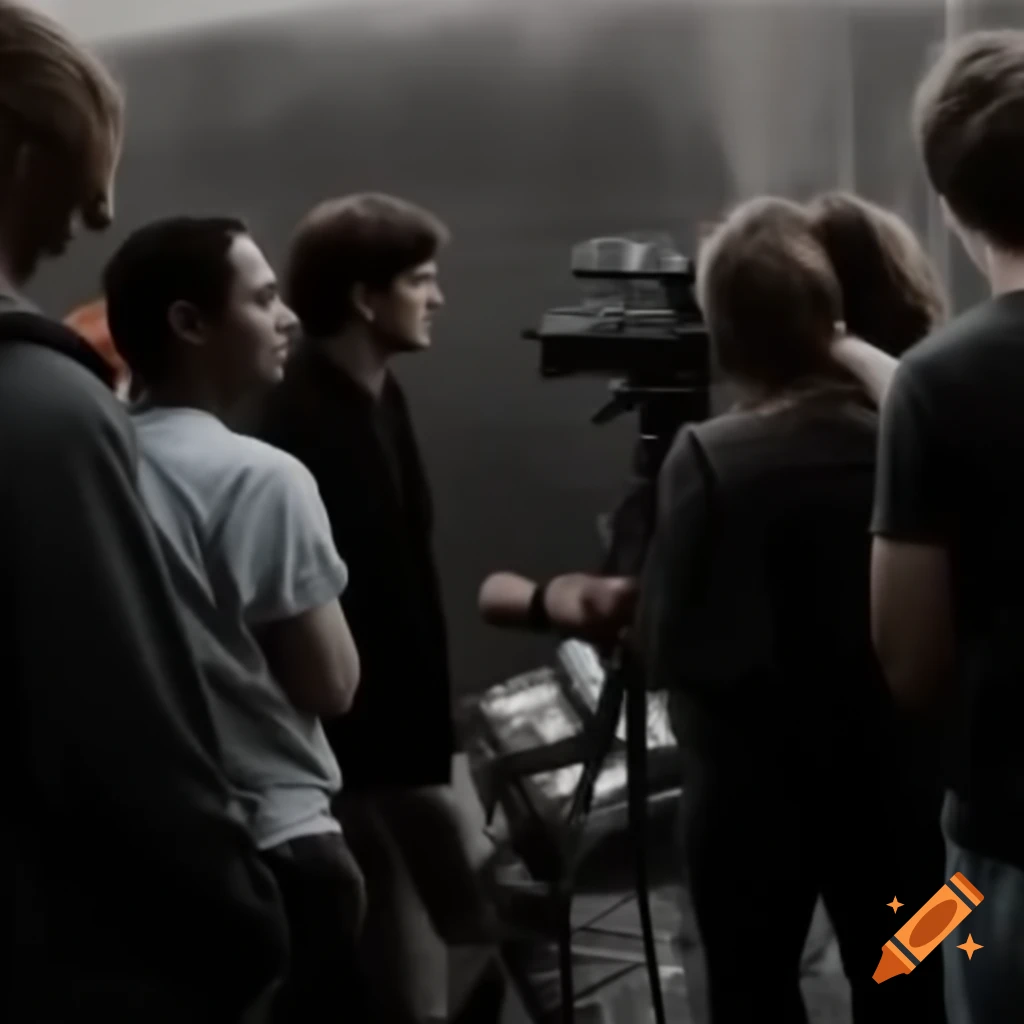 New media filmmaker creating innovative visual content