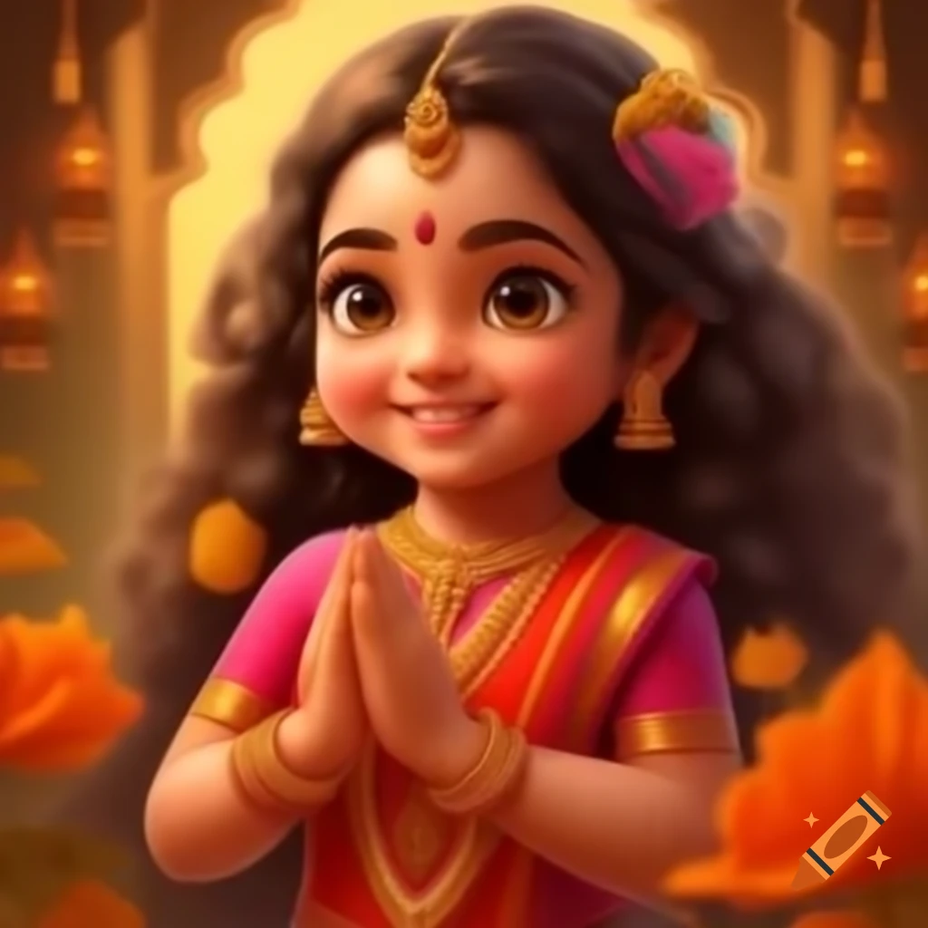 Celebration of Navratri festival