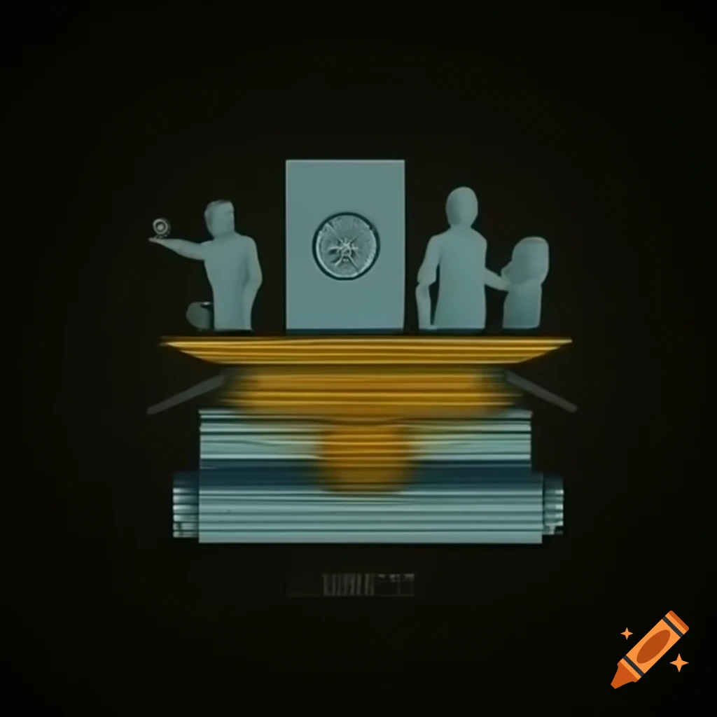 Logo design for History by AI featuring ancient books and historical elements with a modern twist