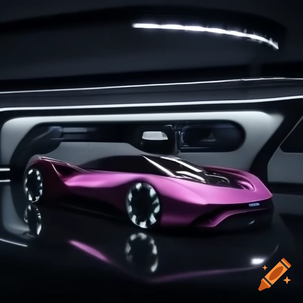 Futuristic car booth designs showcasing innovative concepts