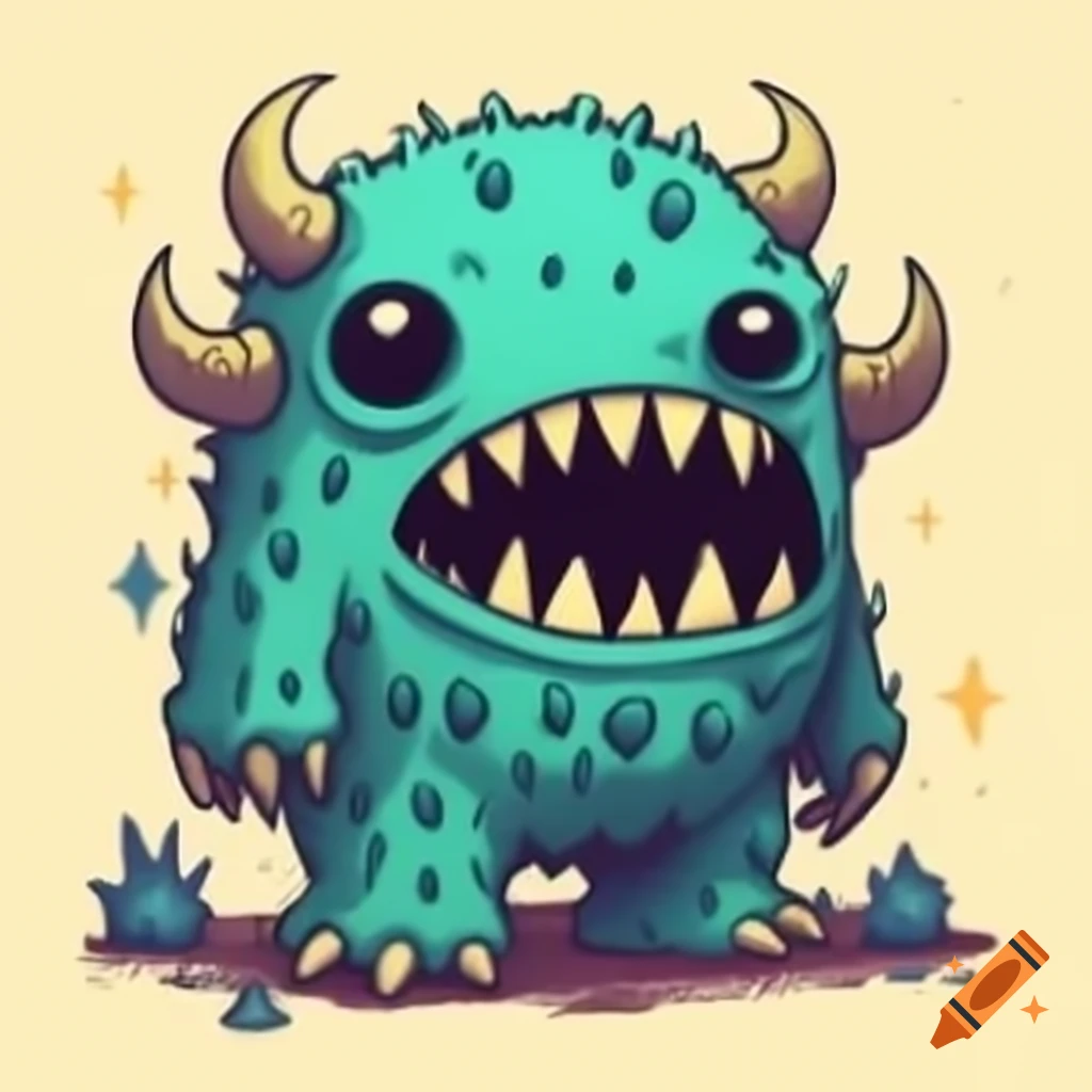 Illustration of a monster