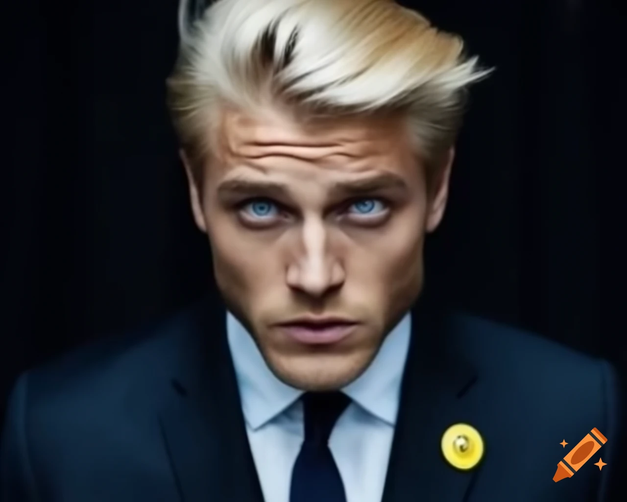 Daan dekkers stylish dutch man with blond hair and blue eyes loves