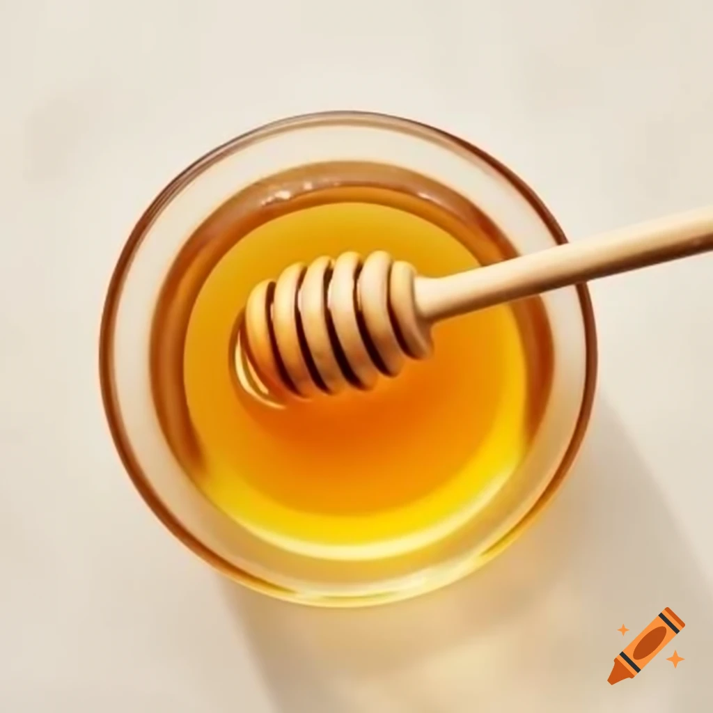 man-enjoying-winter-with-honey-on-craiyon