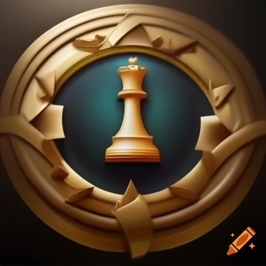 Logo design for VIChess, a company using AI for chess