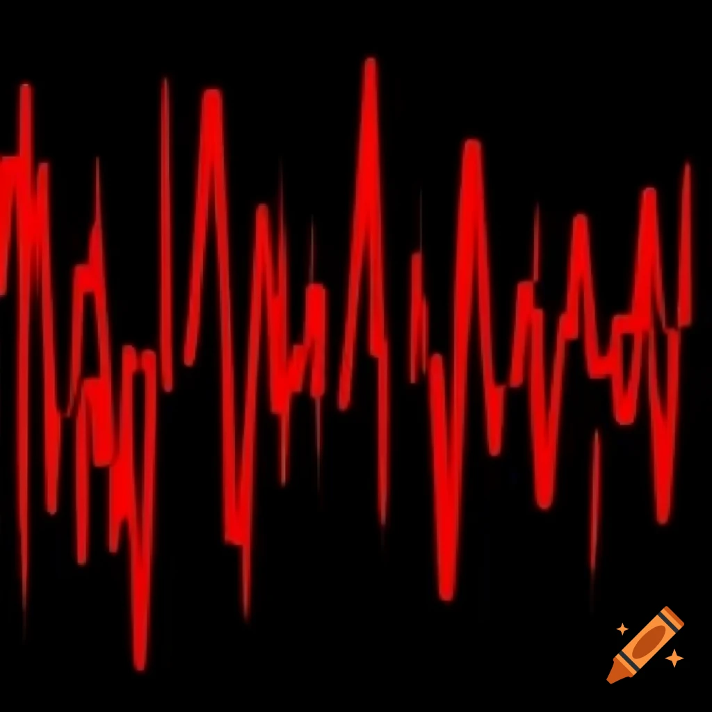Abstract artwork with red and black lines representing freedom and tensionlessness