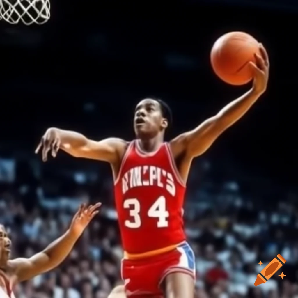 Stevie Wonder playing basketball