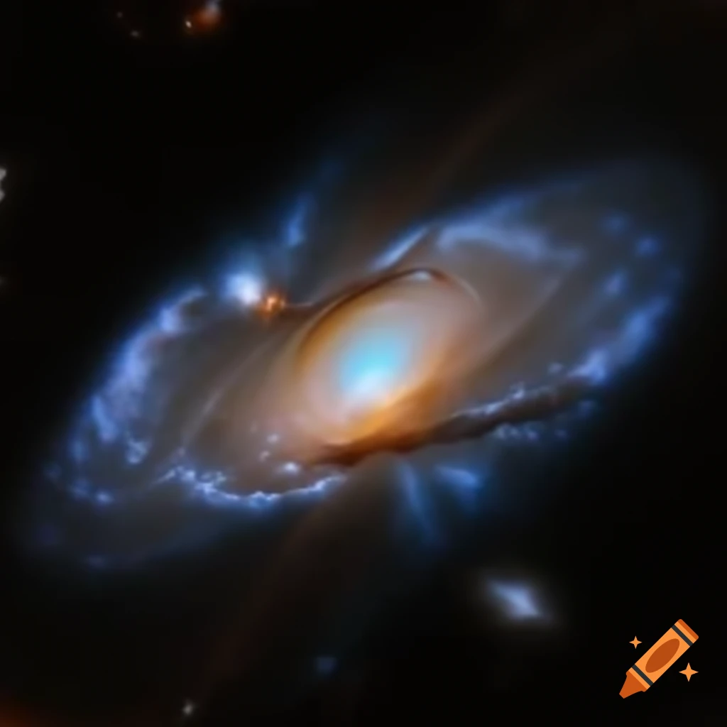 Distant galaxy captured by NASA Webb telescope