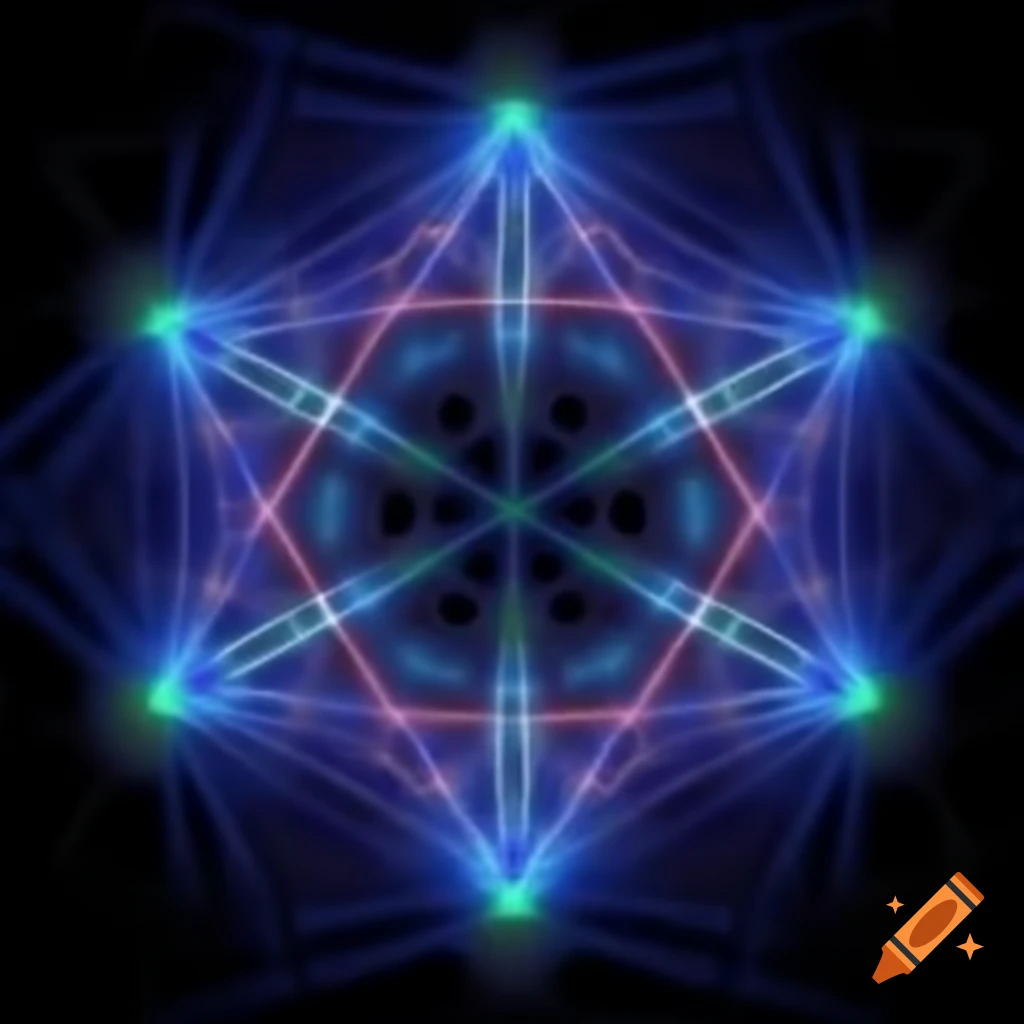 Conceptual illustration of quantum entanglement in physics