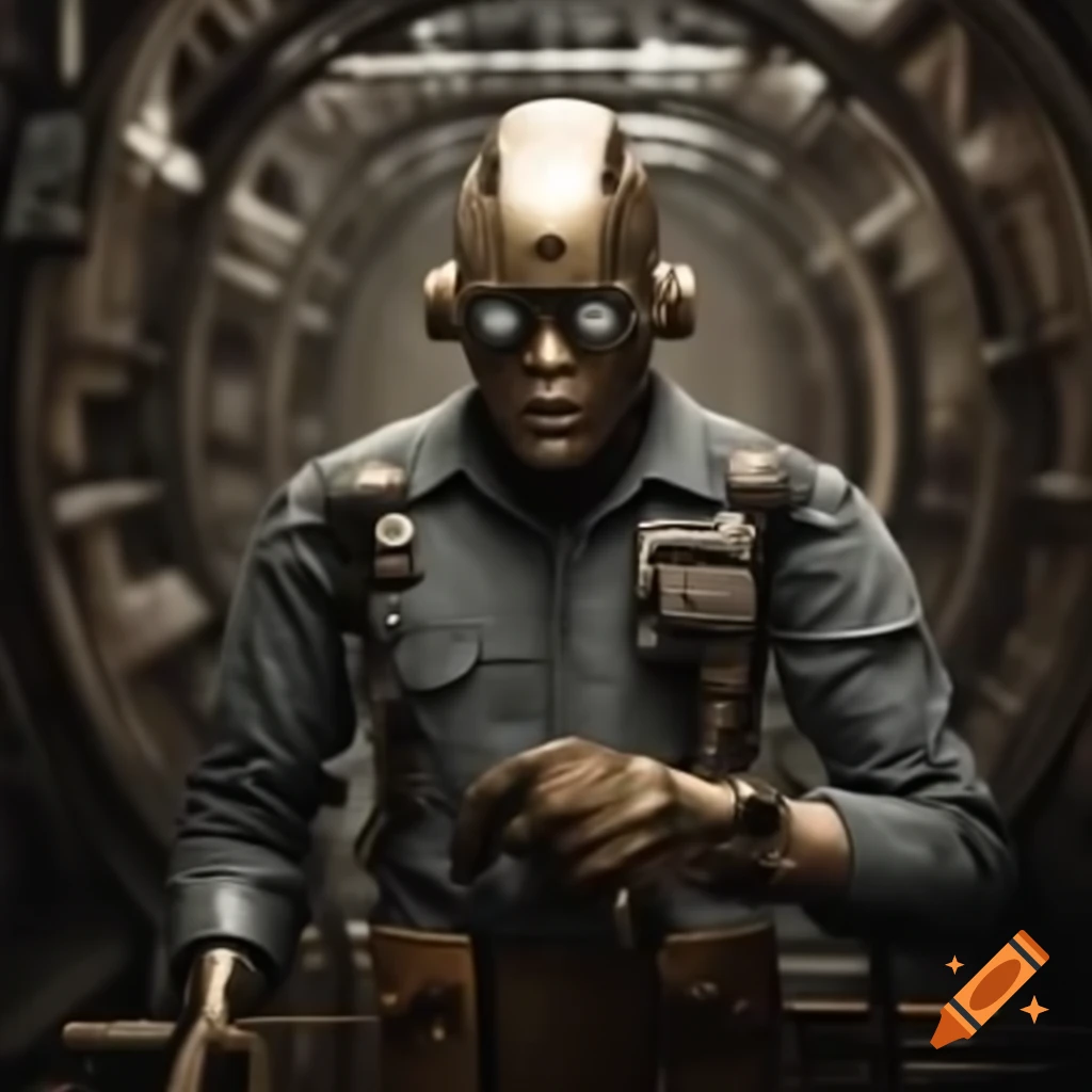 Mechanical engineer working on entrepreneurship
