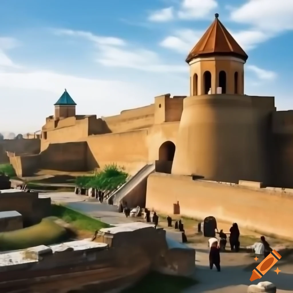 Ancient Roman architecture in Tbilisi and Beijing