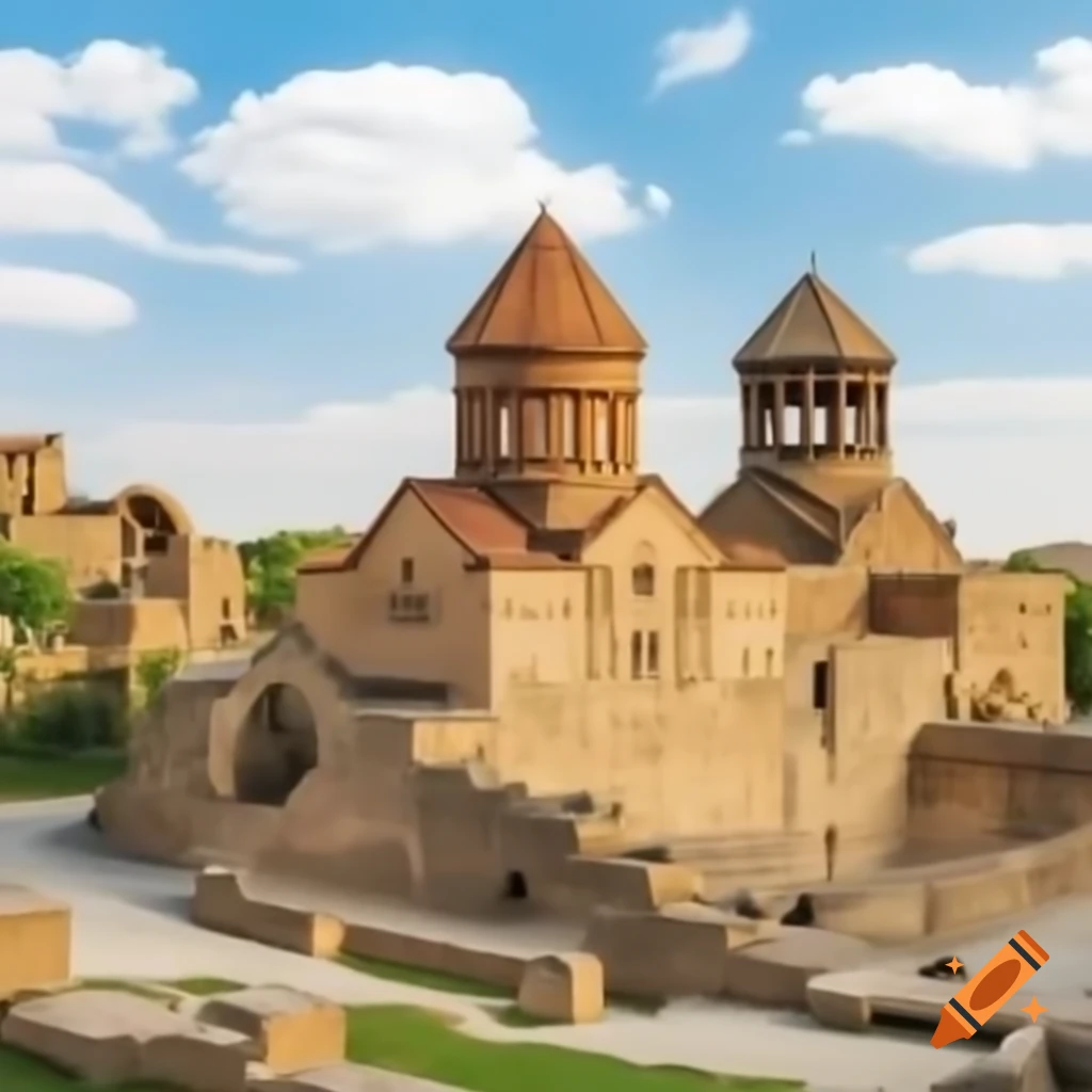 Ancient Roman architecture in Tbilisi and Yerevan