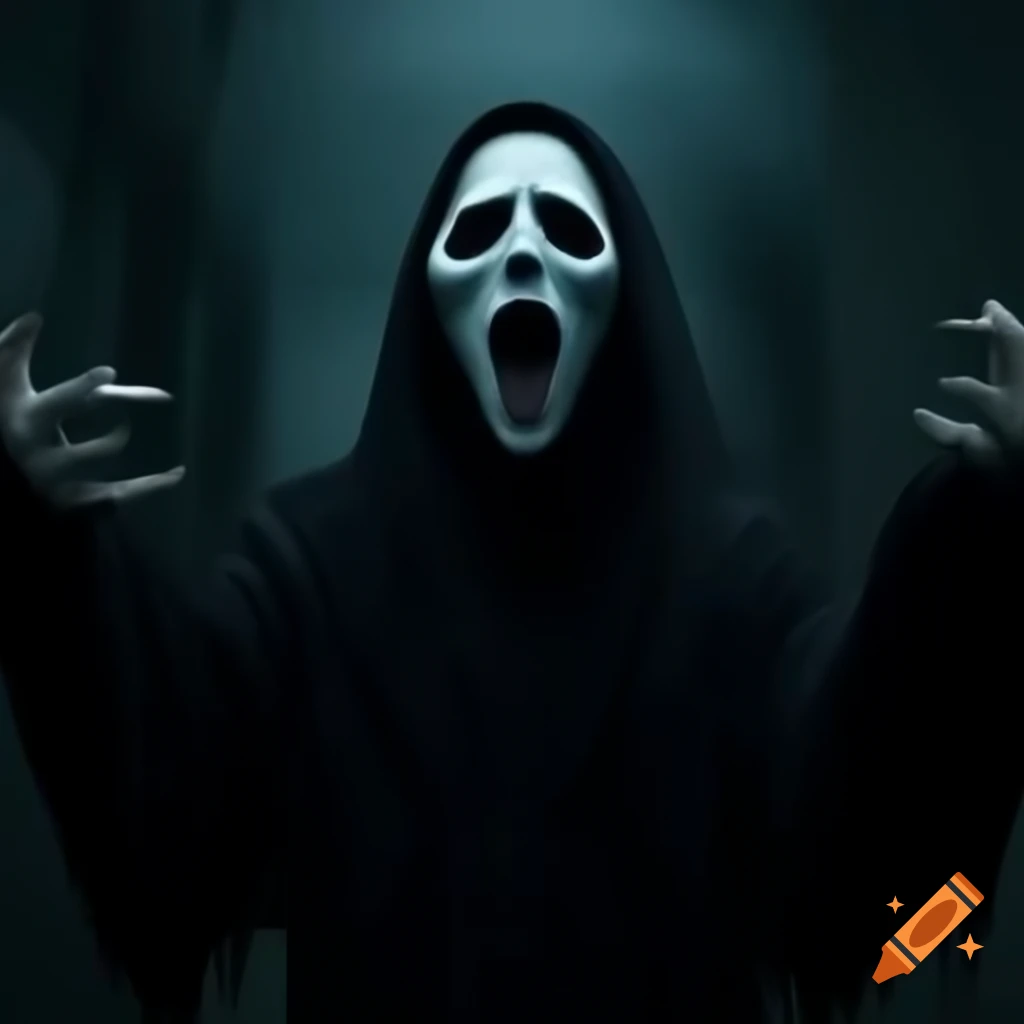 Horror movie poster featuring suspenseful imagery