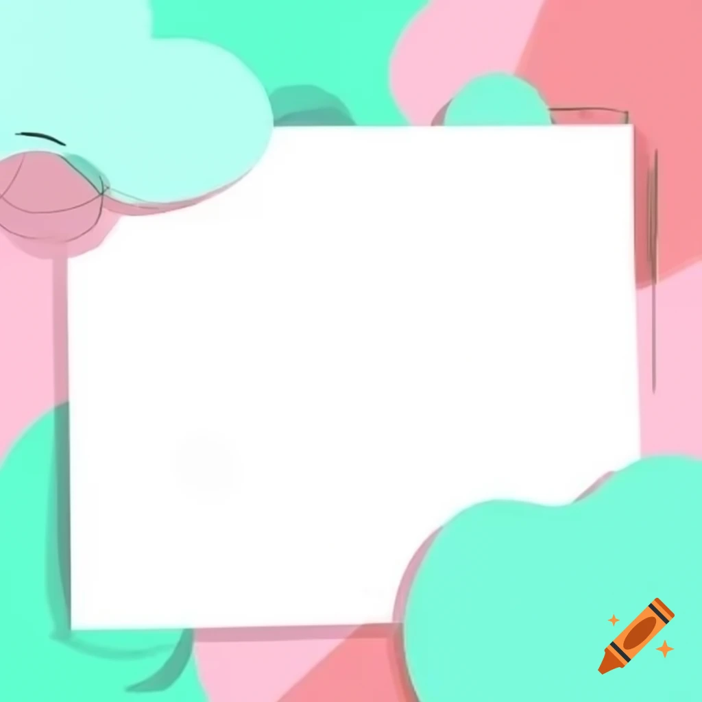 Mint and pink abstract background art design