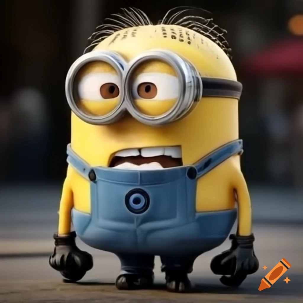 Minion character from animated series