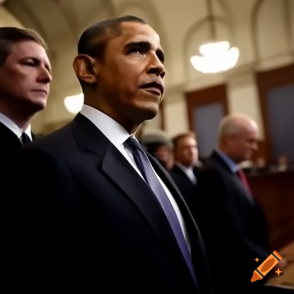 Obama in court as a lawyer advocating for justice