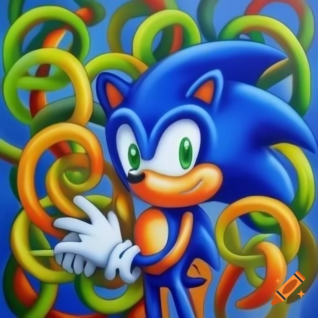 Tangle the lemur character from Sonic franchise