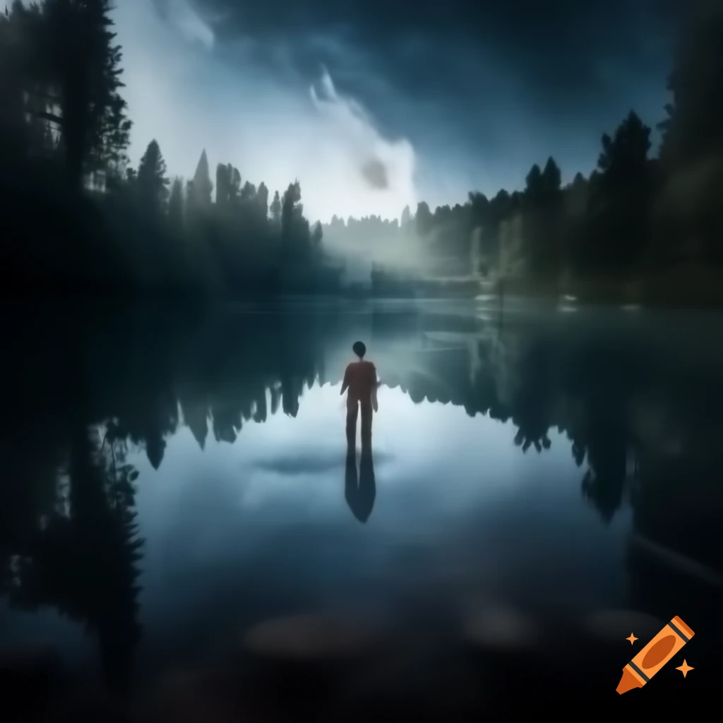 Serene forest grove atmosphere with no one around