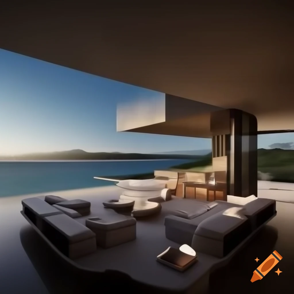Ultra-modern beach house with glass walls and ocean views in Angra dos Reis, Brazil