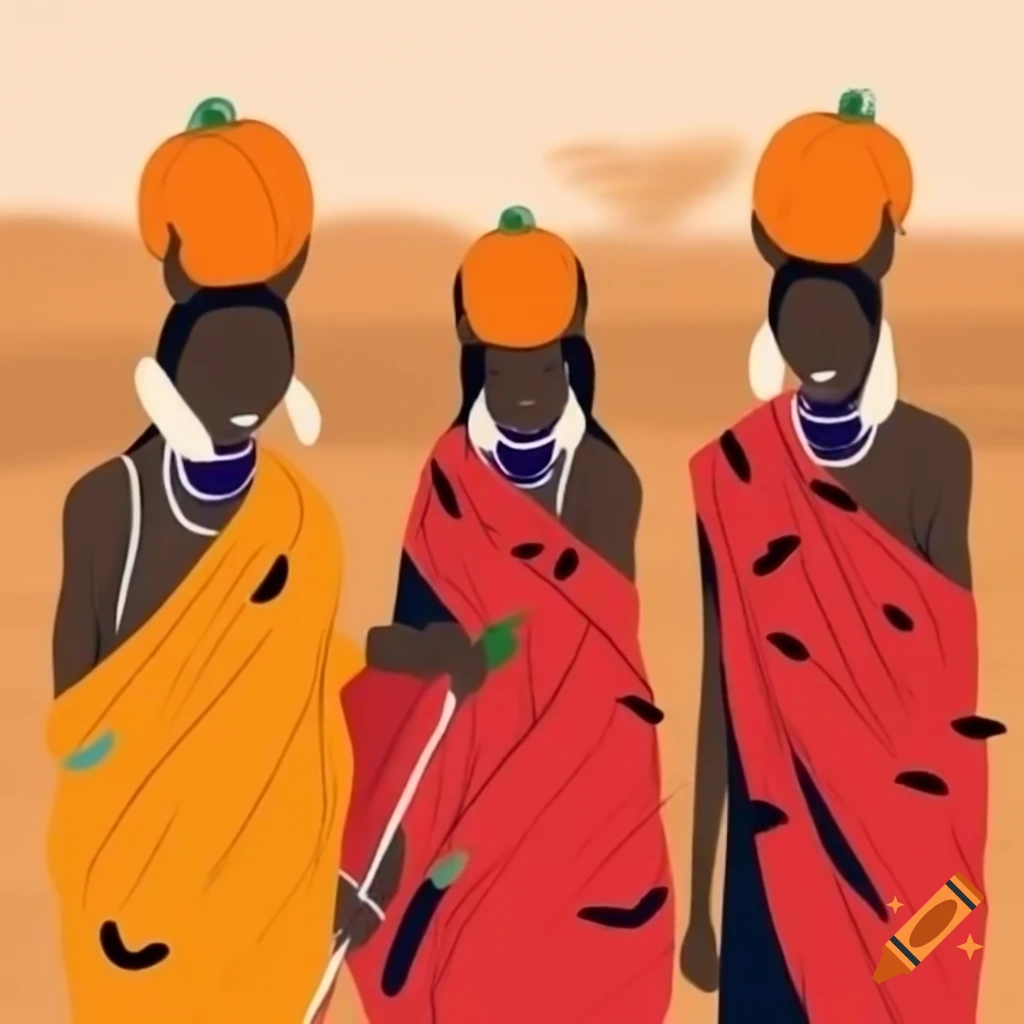 Discussing Maasai cultural heritage and the balance of tradition and modernity