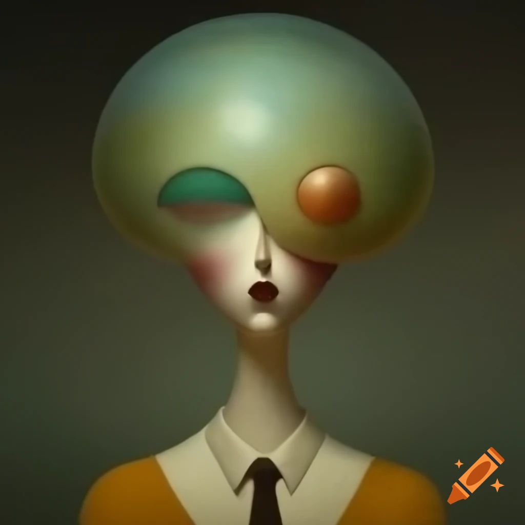 Surrealist artwork inspired by Belmer