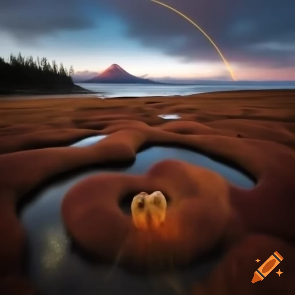 Abstract exploration of a person's innermost desires with rainbow imagery