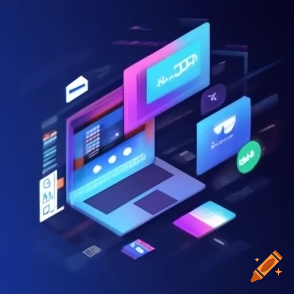 Sleek modern website design demo with responsive layout and contemporary UI elements