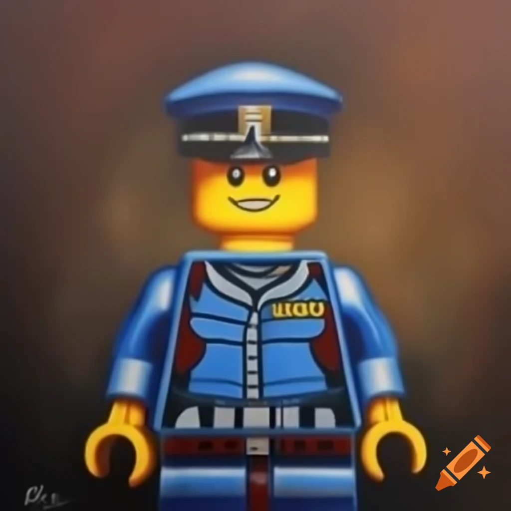Commander represented as a LEGO figure
