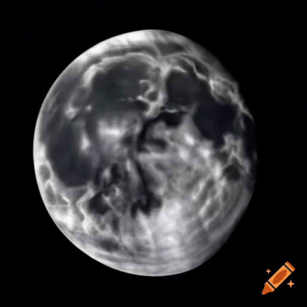 Full moon lighting up the night sky