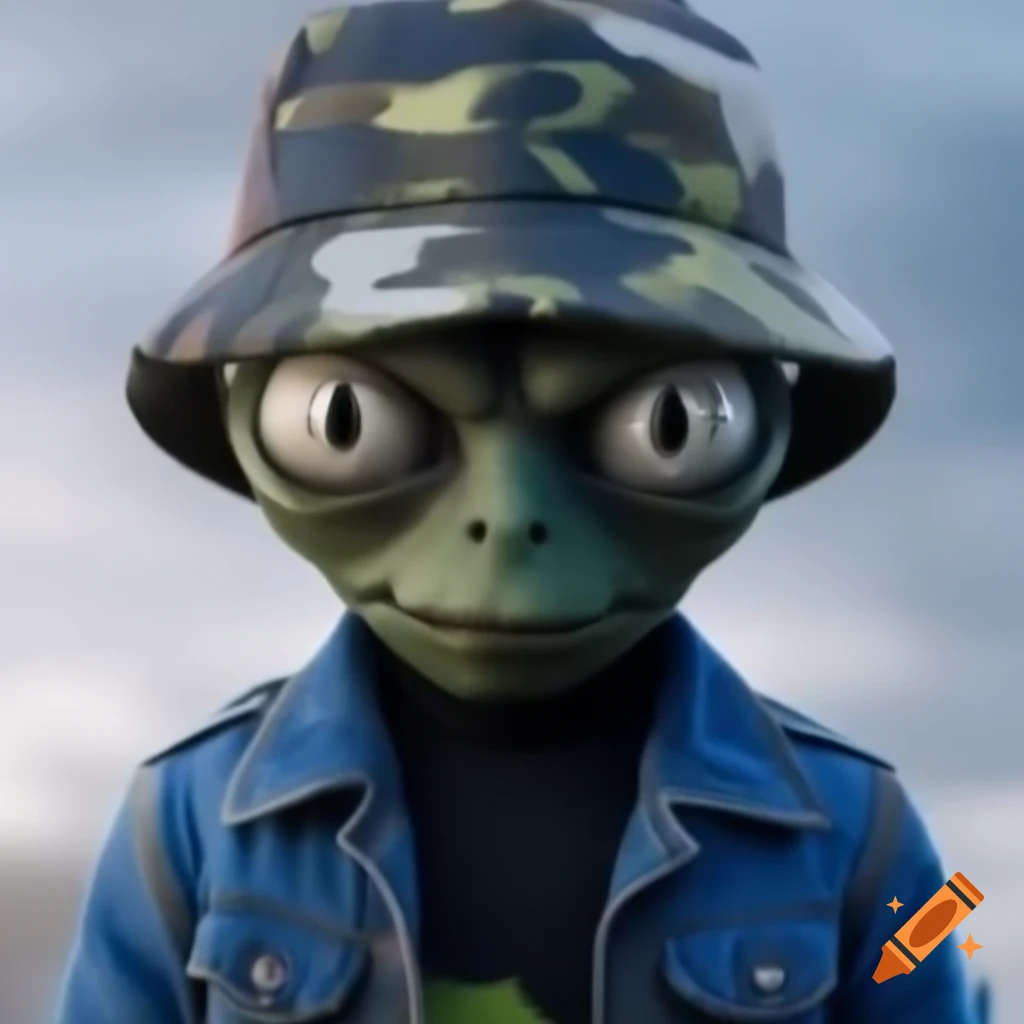 Emotionally charged extraterrestrial Pokémon gazing into the camera
