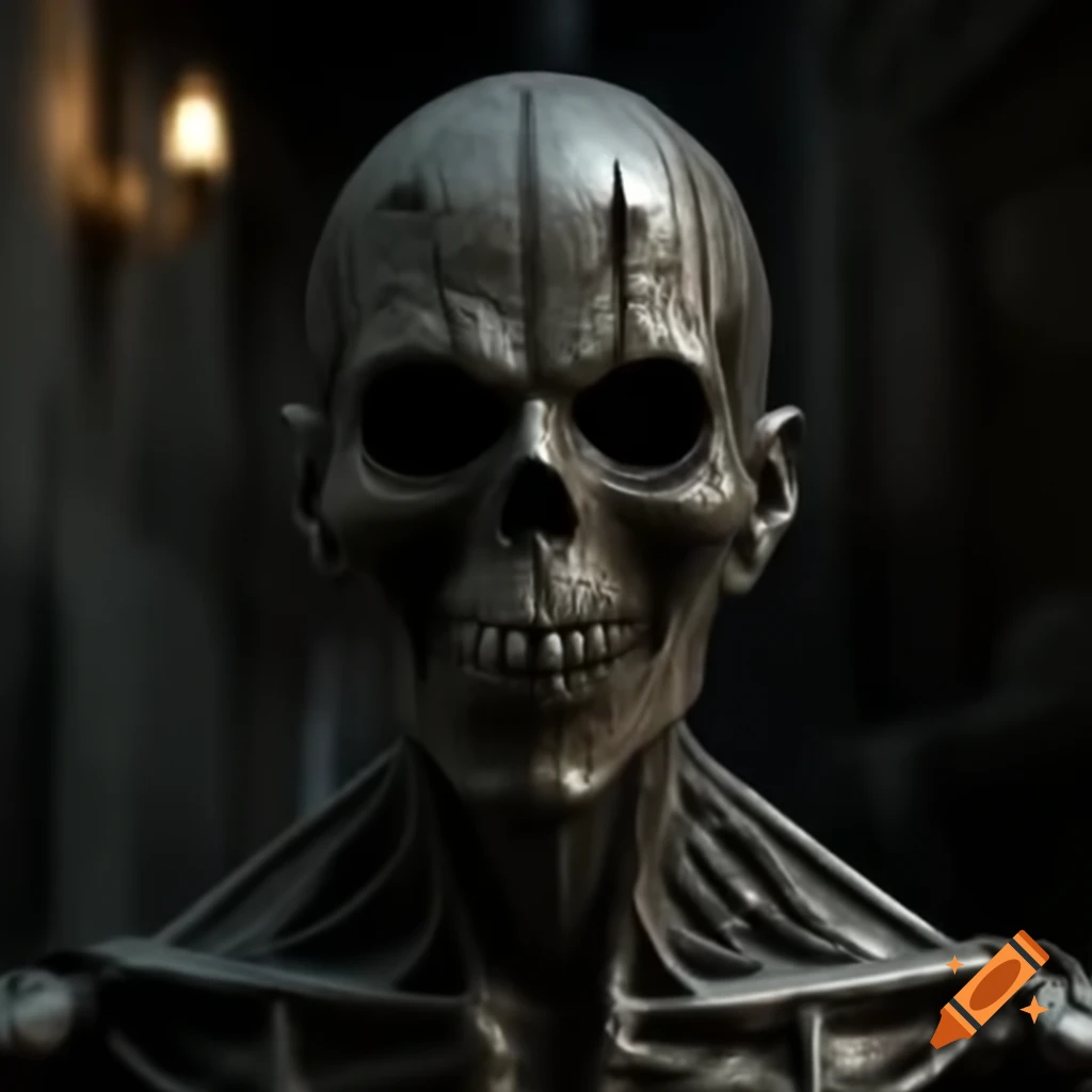 Metal horror aesthetic