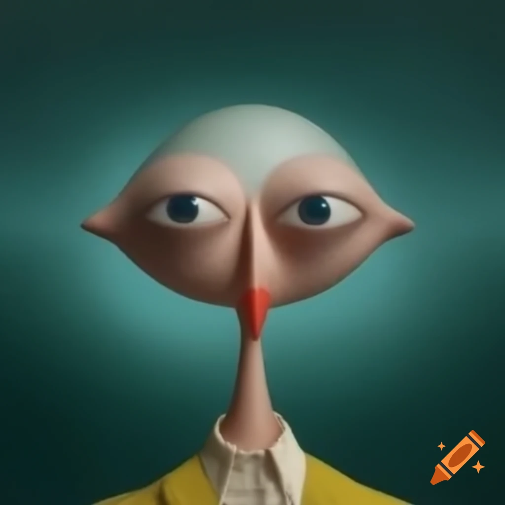 Surrealist artwork featuring abstract concepts
