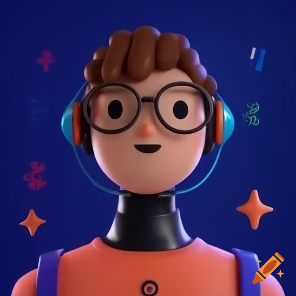 Unclear depiction of children and AI mentor