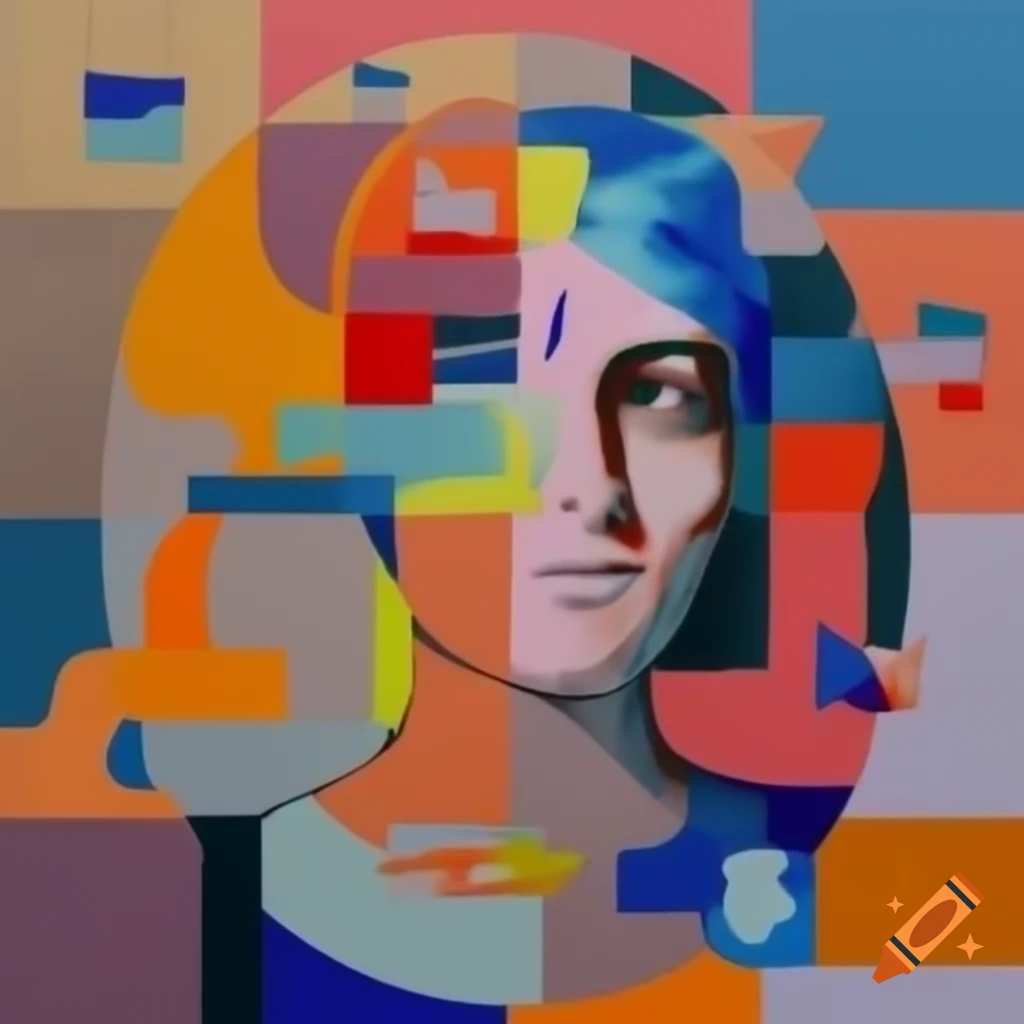 Abstract artwork illustrating dynamics of women's rights and empowerment