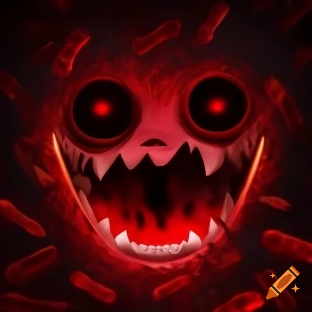 Surreal scene of mechanical claws and gummy bear blades in a nightmarish apocalypse