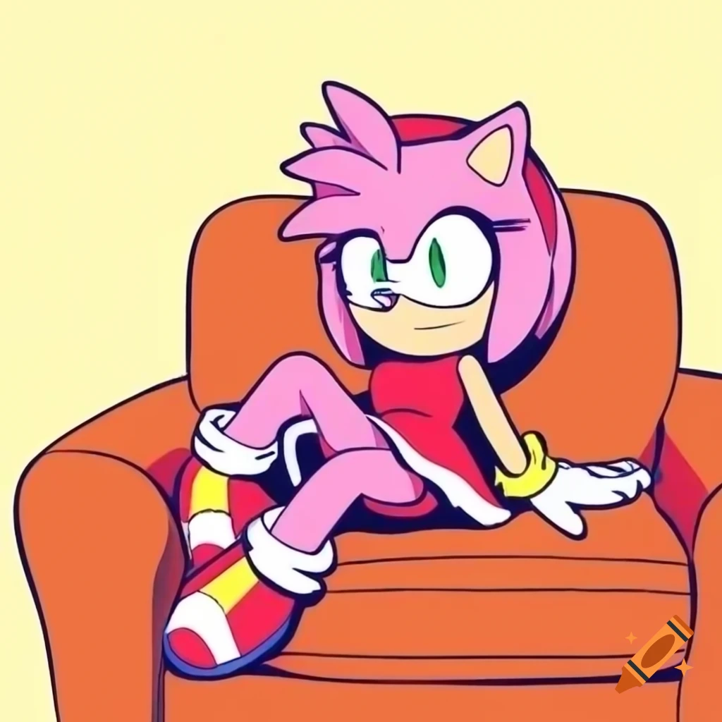 Movie Sonic And Amy Rose Heading To Sonic Movie 3 In Theaters On Craiyon