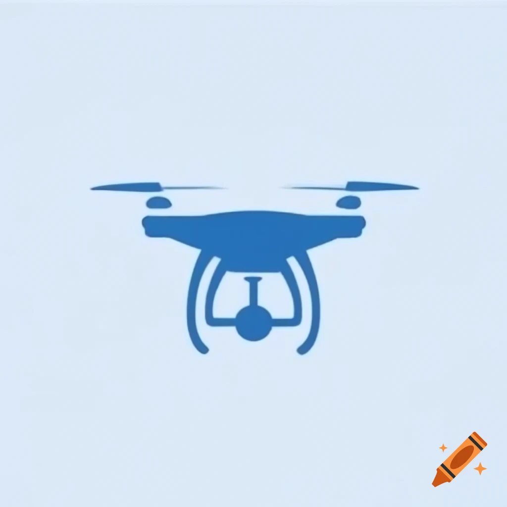 Professional minimalist logo design for Droneology featuring a drone
