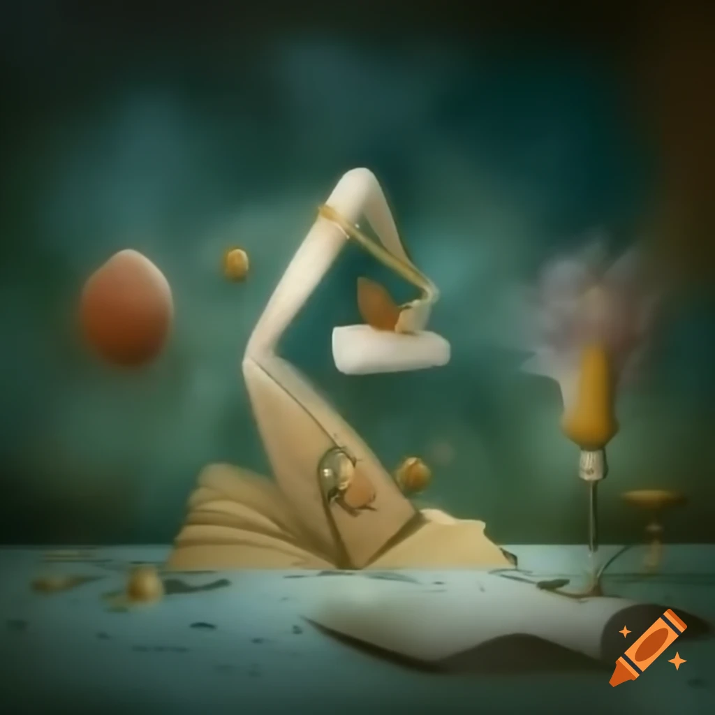 Surrealist artwork inspired by Belmer