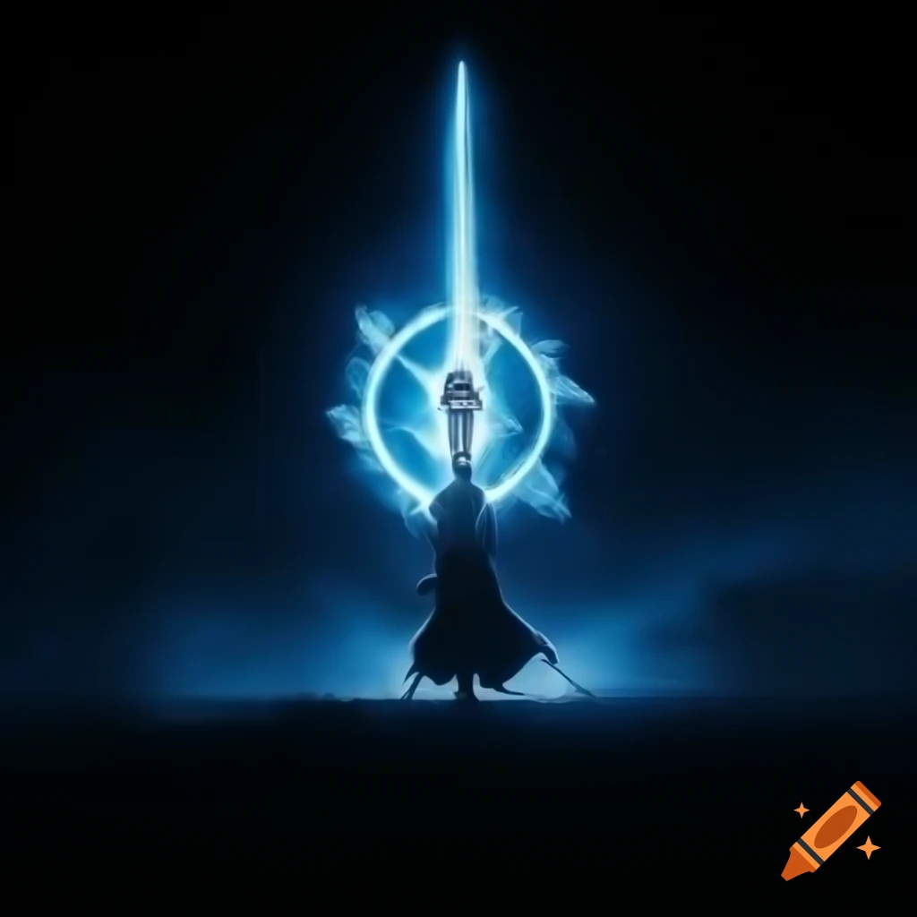 Dramatic logo for Nirbhay Yodha featuring lone light in darkness