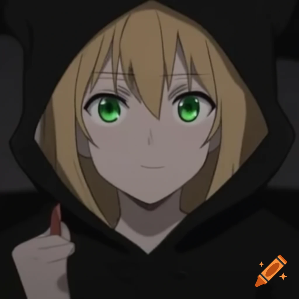 Woman with messy blond hair and forest green eyes, reflecting a contemplative mood