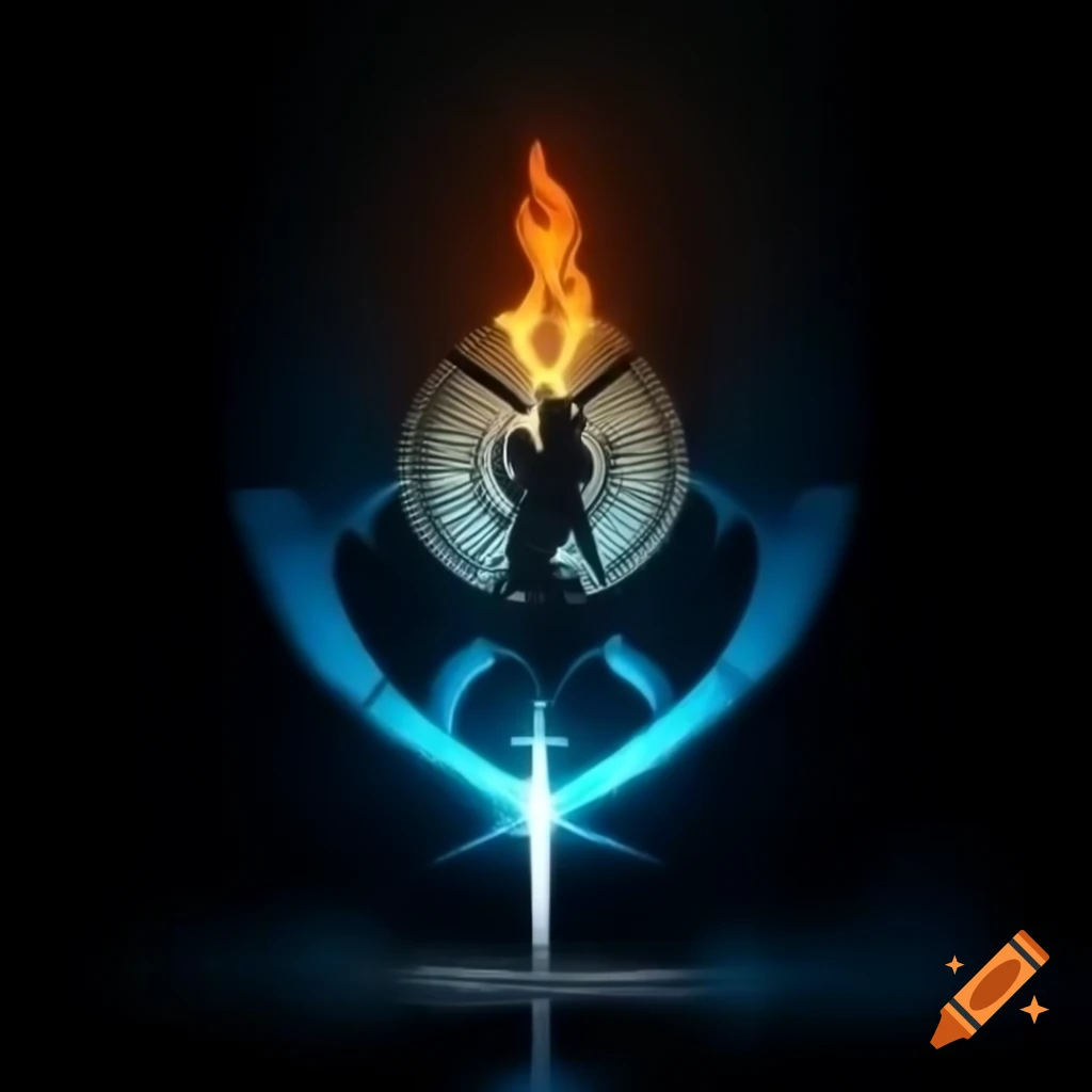 Dramatic logo for Nirbhay Yodha featuring lone light in darkness