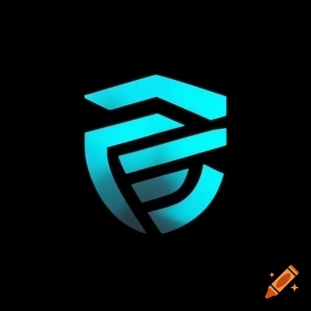 Futuristic cyber logo design on craiyon