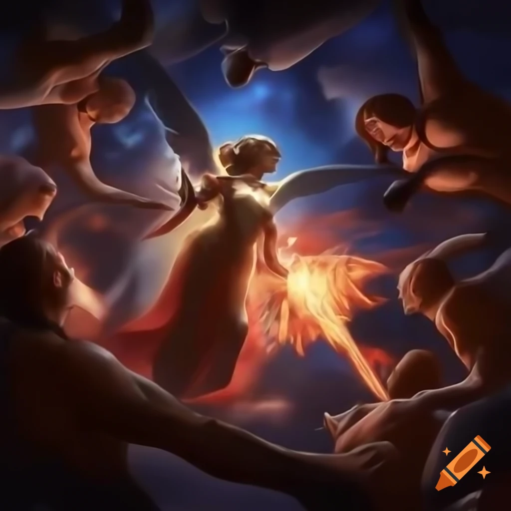 Cosmic battle with explosions and alien queen defying expectations